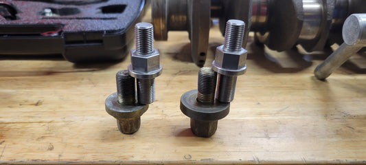 M14, M16 crank pulley / damper tool adapters