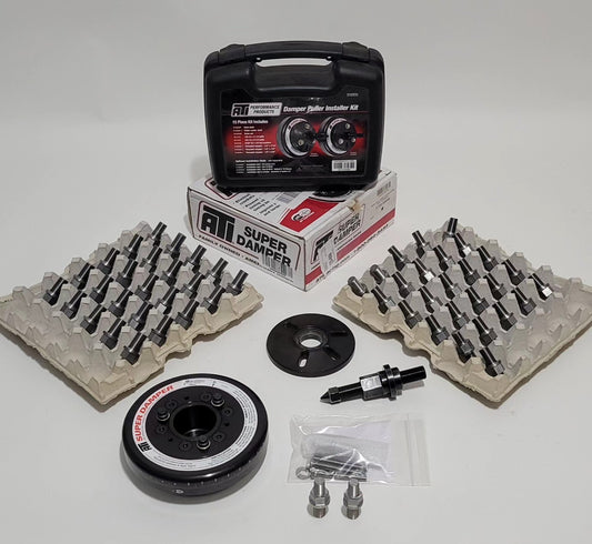 M14, M16 crank pulley / damper tool adapters