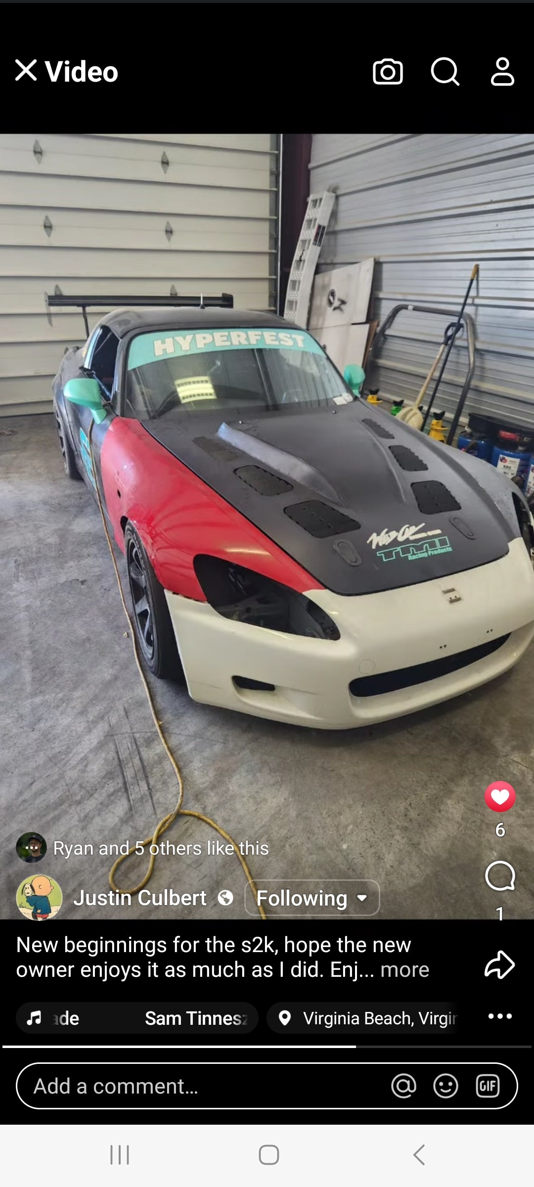 S2000 Front Bar