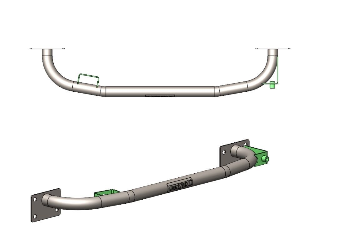 Front bumper bar