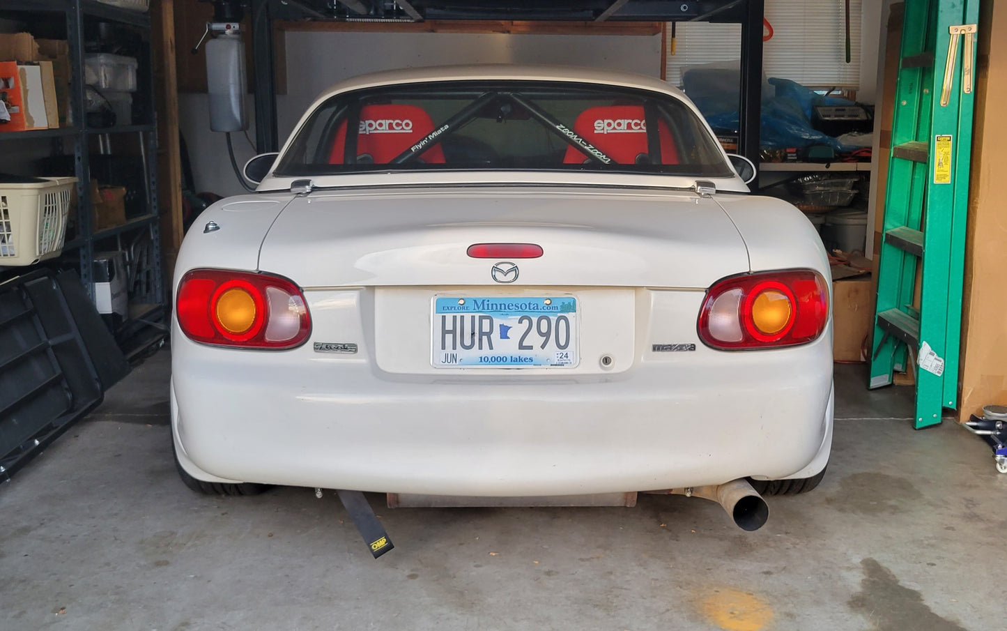 NB Miata Rear Bar