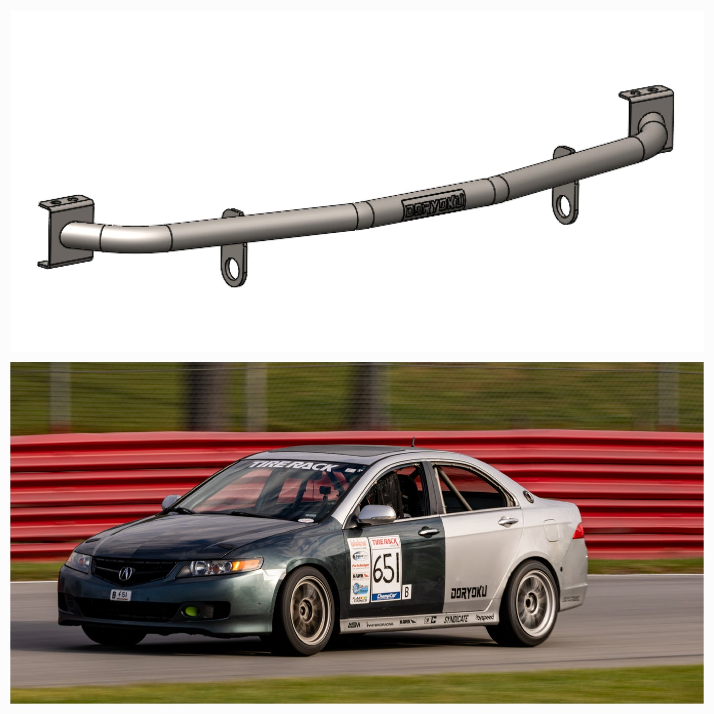 CL9 TSX Front Bar
