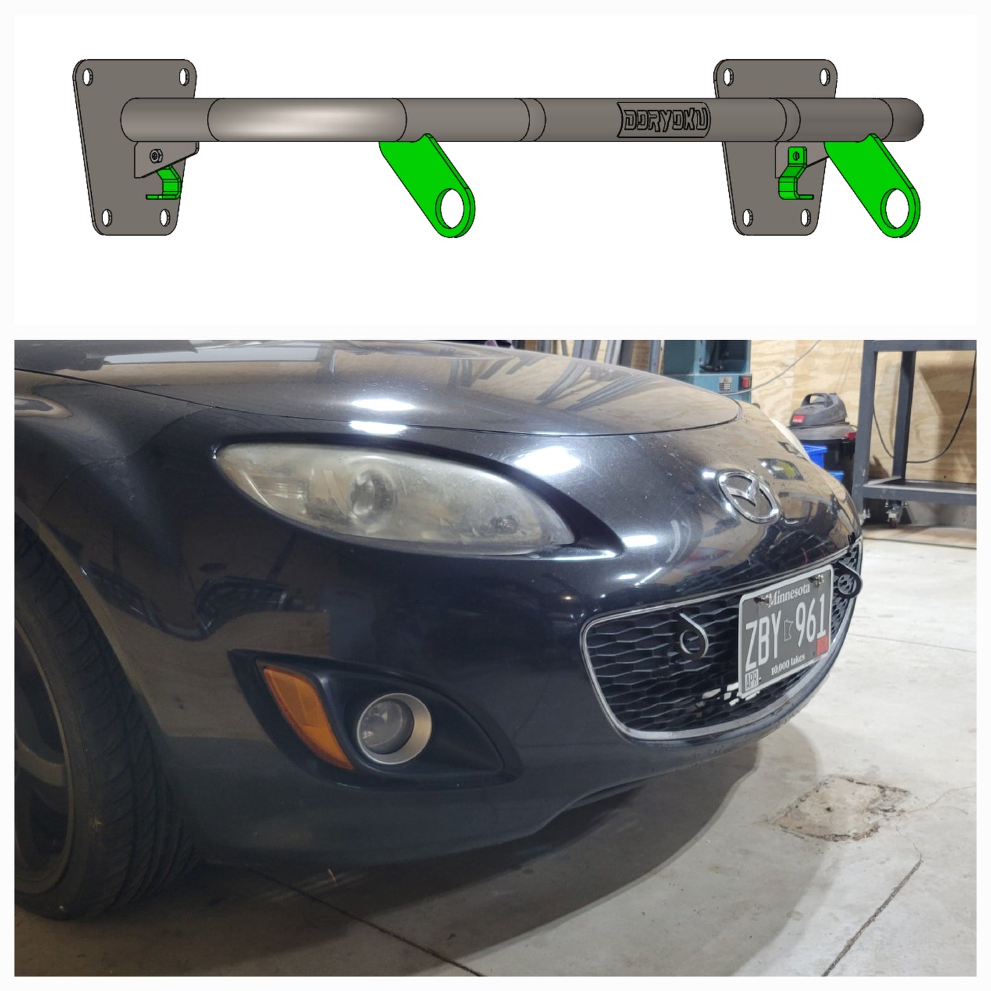NC Miata Front Bar