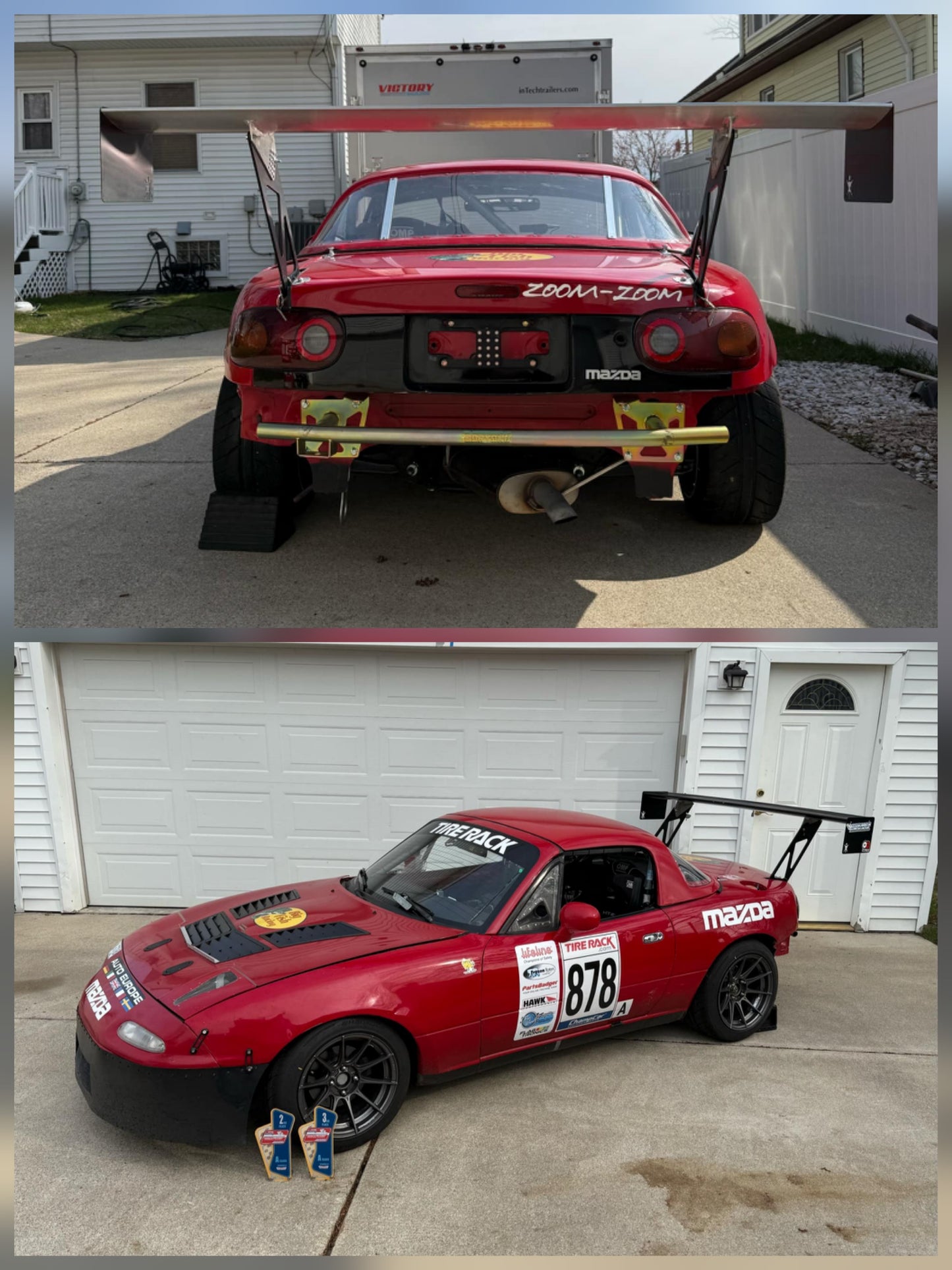 NA Miata Rear Bar