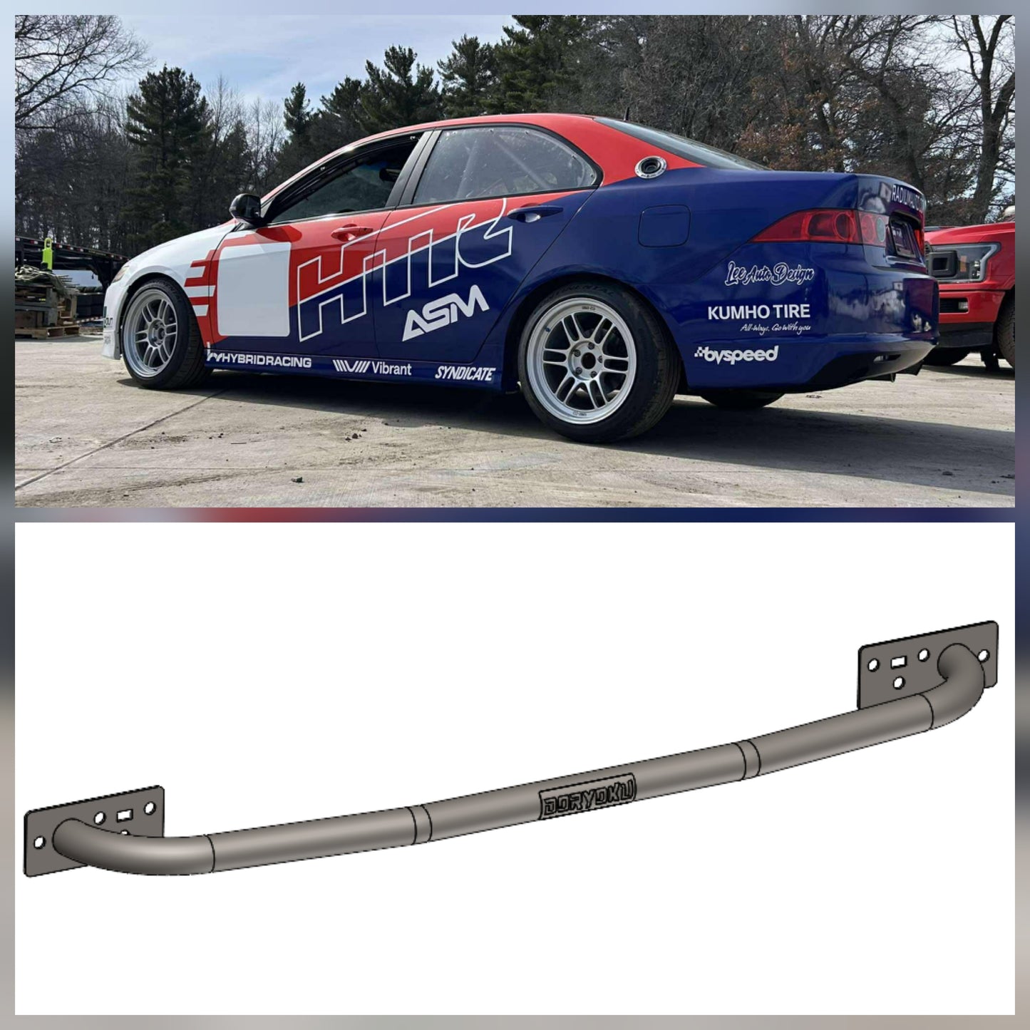 CL9 TSX Rear Bar