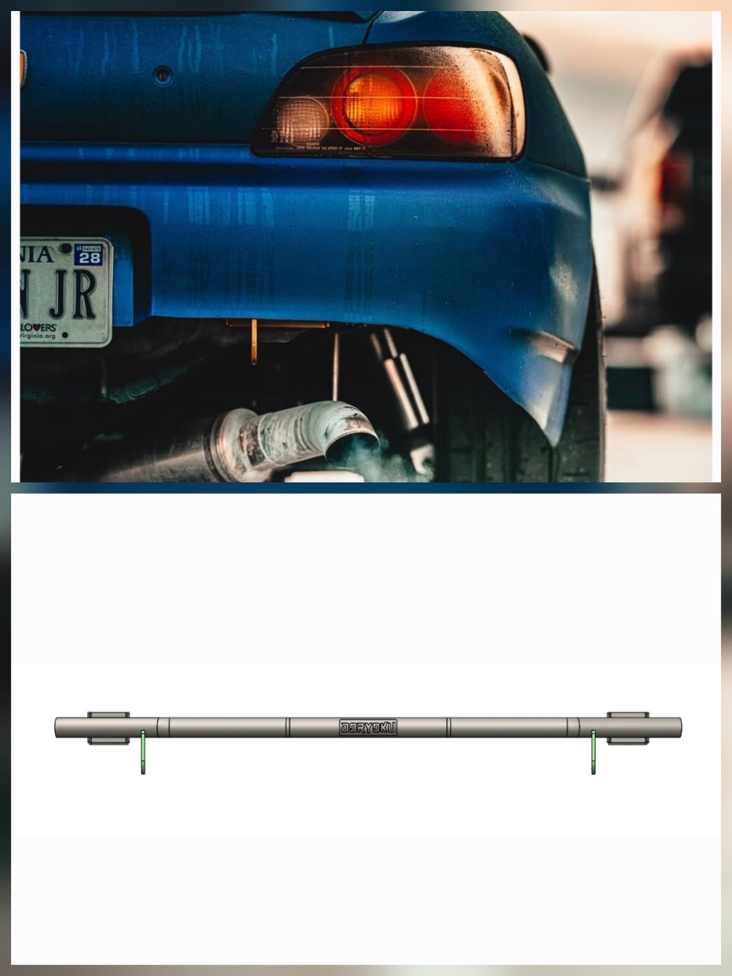 RSX DC5 Rear Bar