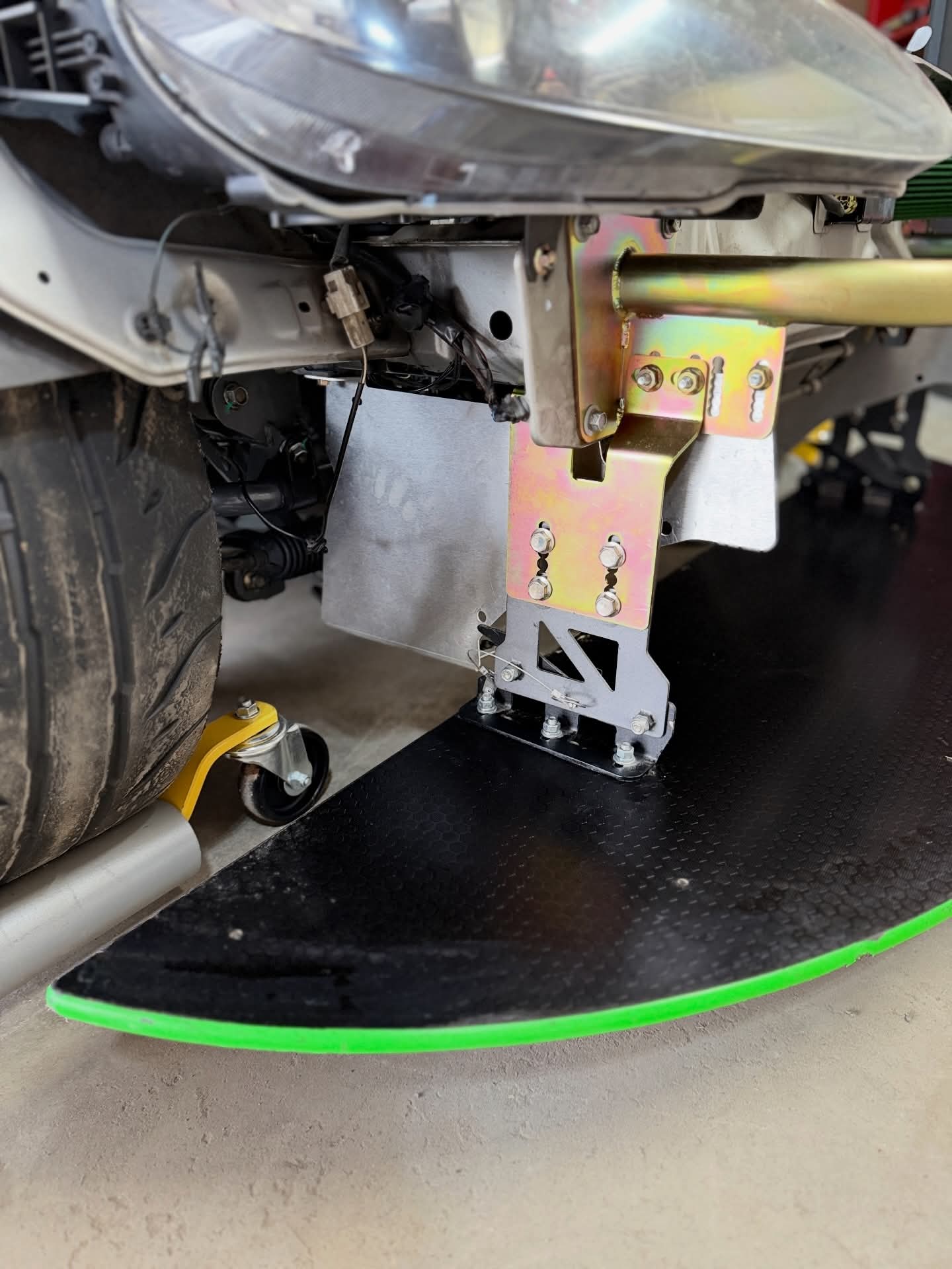 NC Miata Splitter Mount Adapter