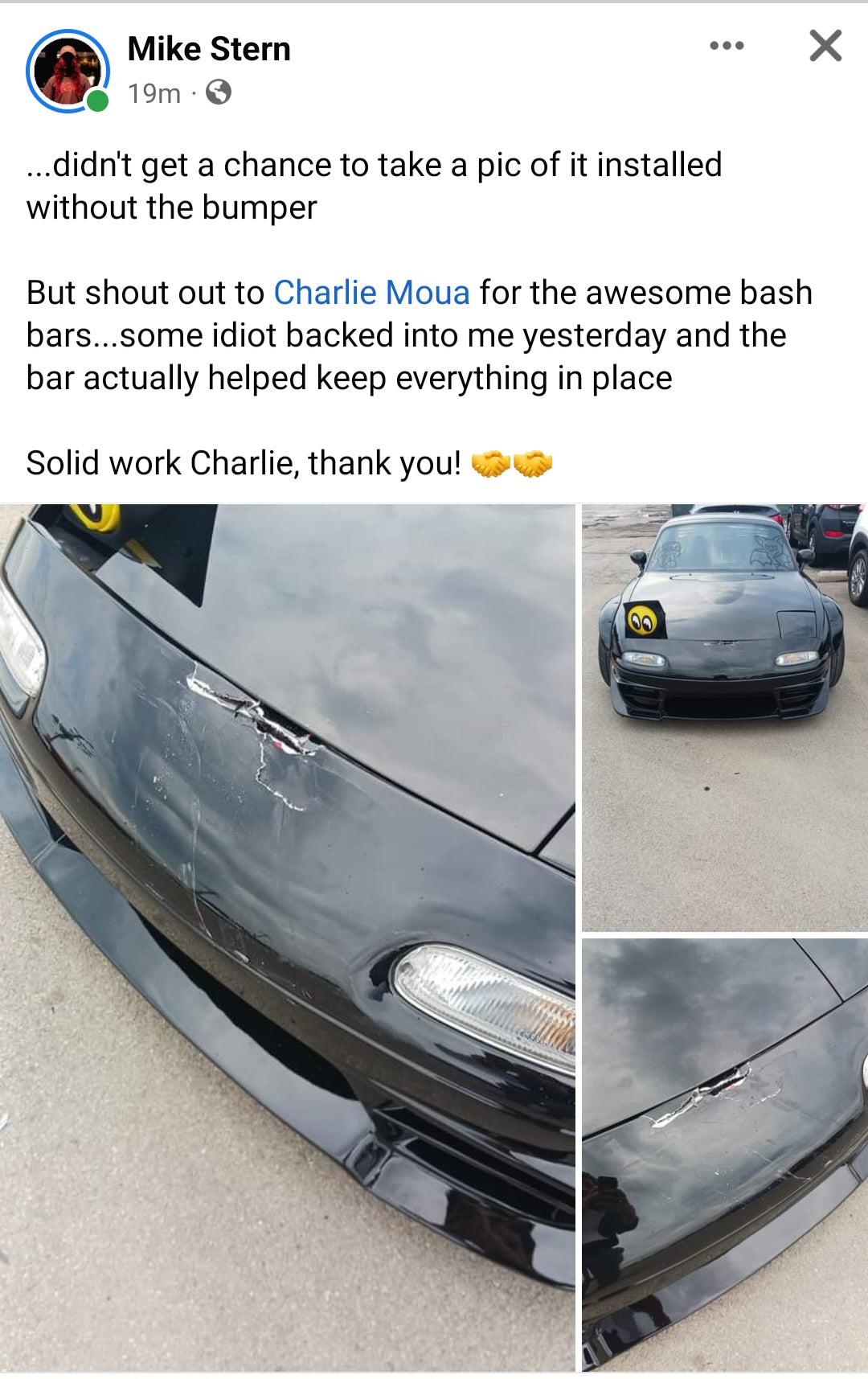 NA / NB Miata Front Bar