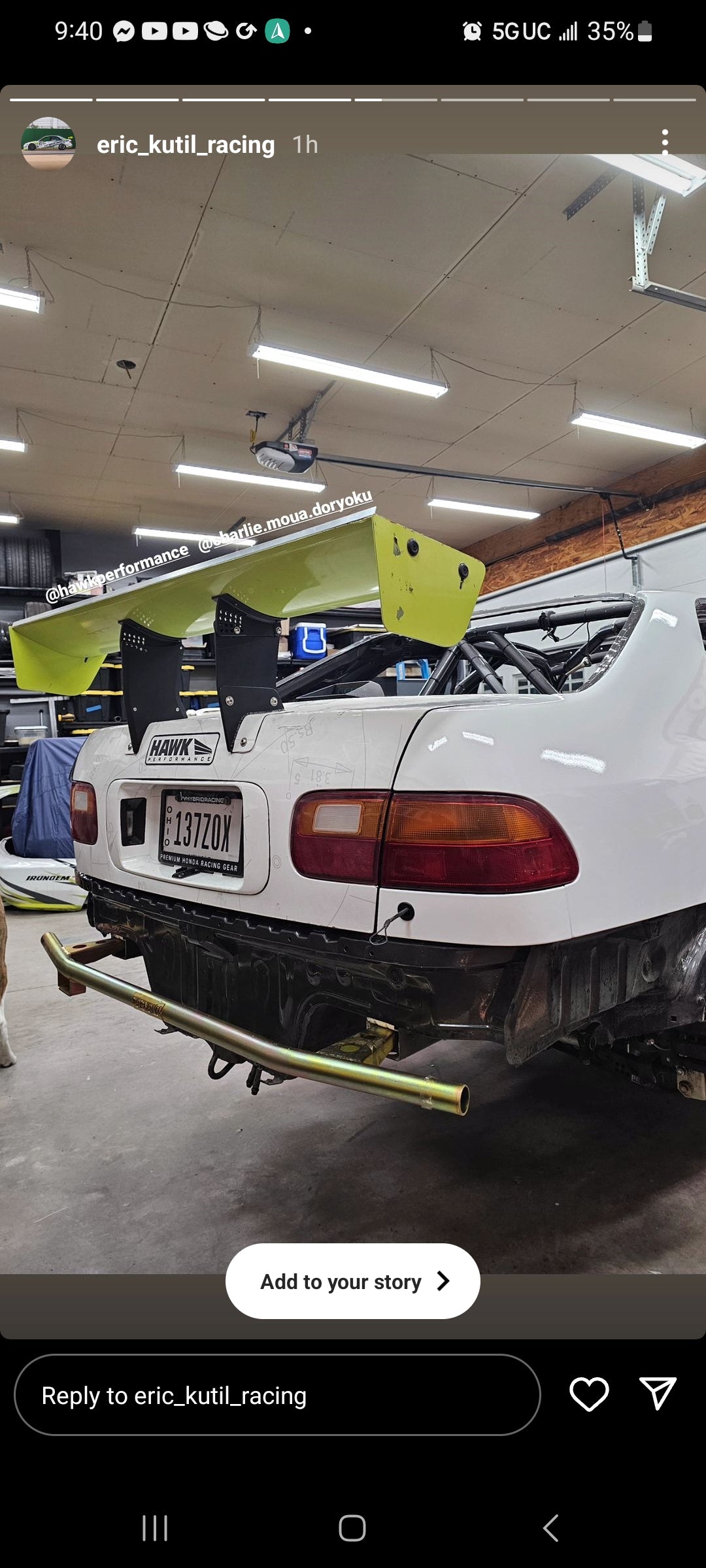 EG/EK Civic Rear Bar