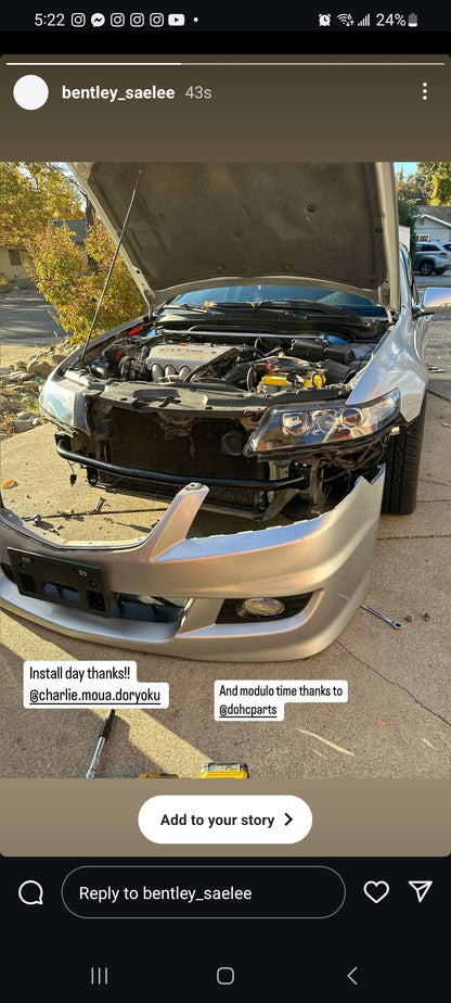 CL9 TSX Front Bar