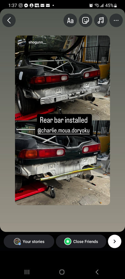 DC2 Integra Rear Bar
