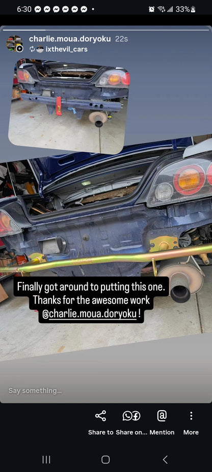 S2000 Rear Bar