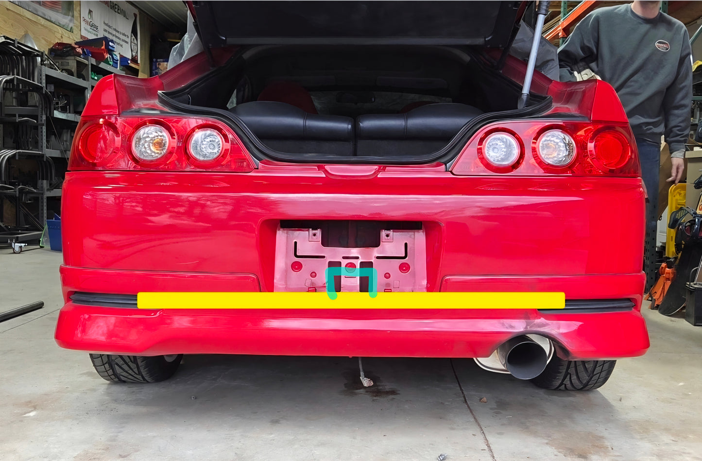 RSX DC5 Rear Bar
