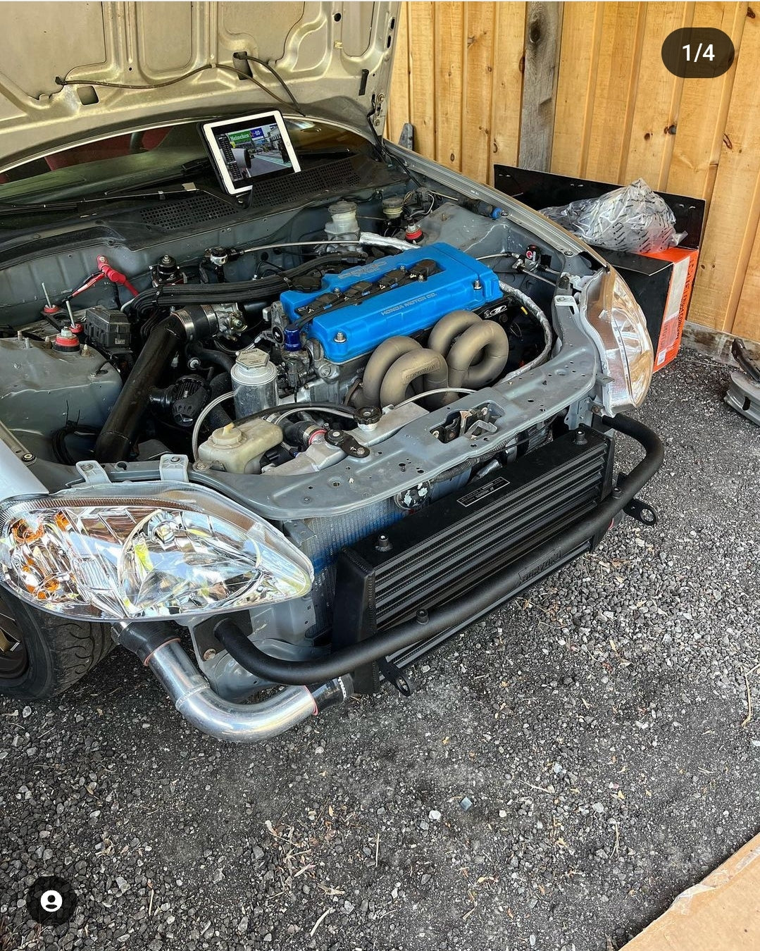 EK Civic Front Bar