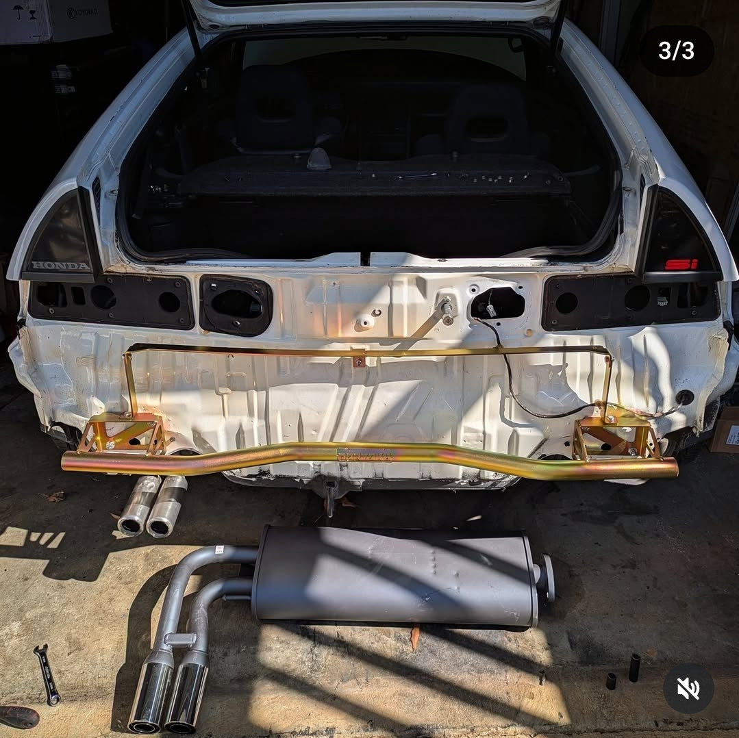 CRX Civic Rear Bar