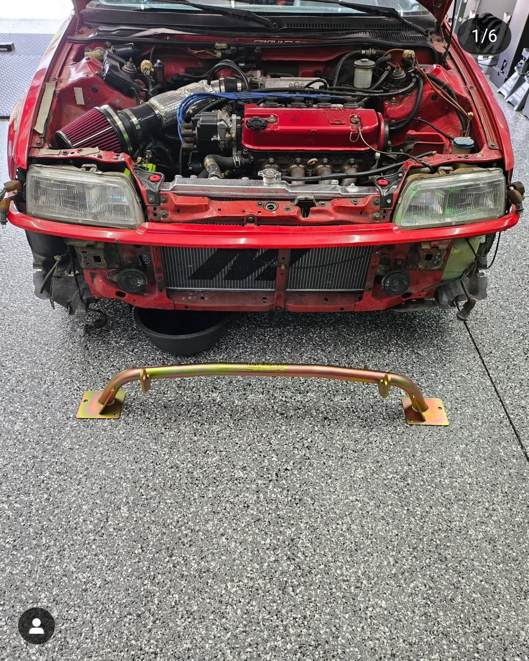 EF Civic Hatch/Sedan Front Bar  PRE-ORDER